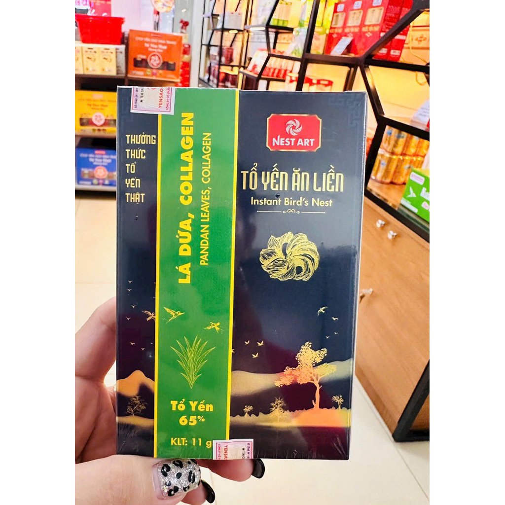 Tổ Yến Ăn Liền Lá Dứa, Collagen Nest Art