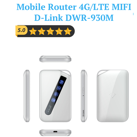 Mobile Router – Bộ phát 4G/LTE MIFI di động D-link DWR-930M