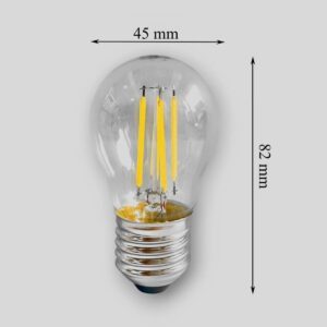 Combo 10 bóng đèn led edison đui E27 - G45 6W E27