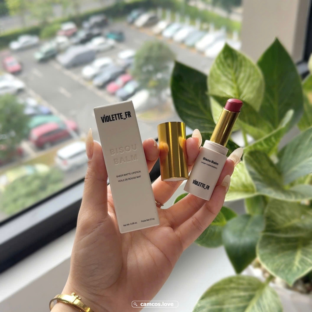 Son dưỡng có màu nhẹ Violette_FR bisou balm