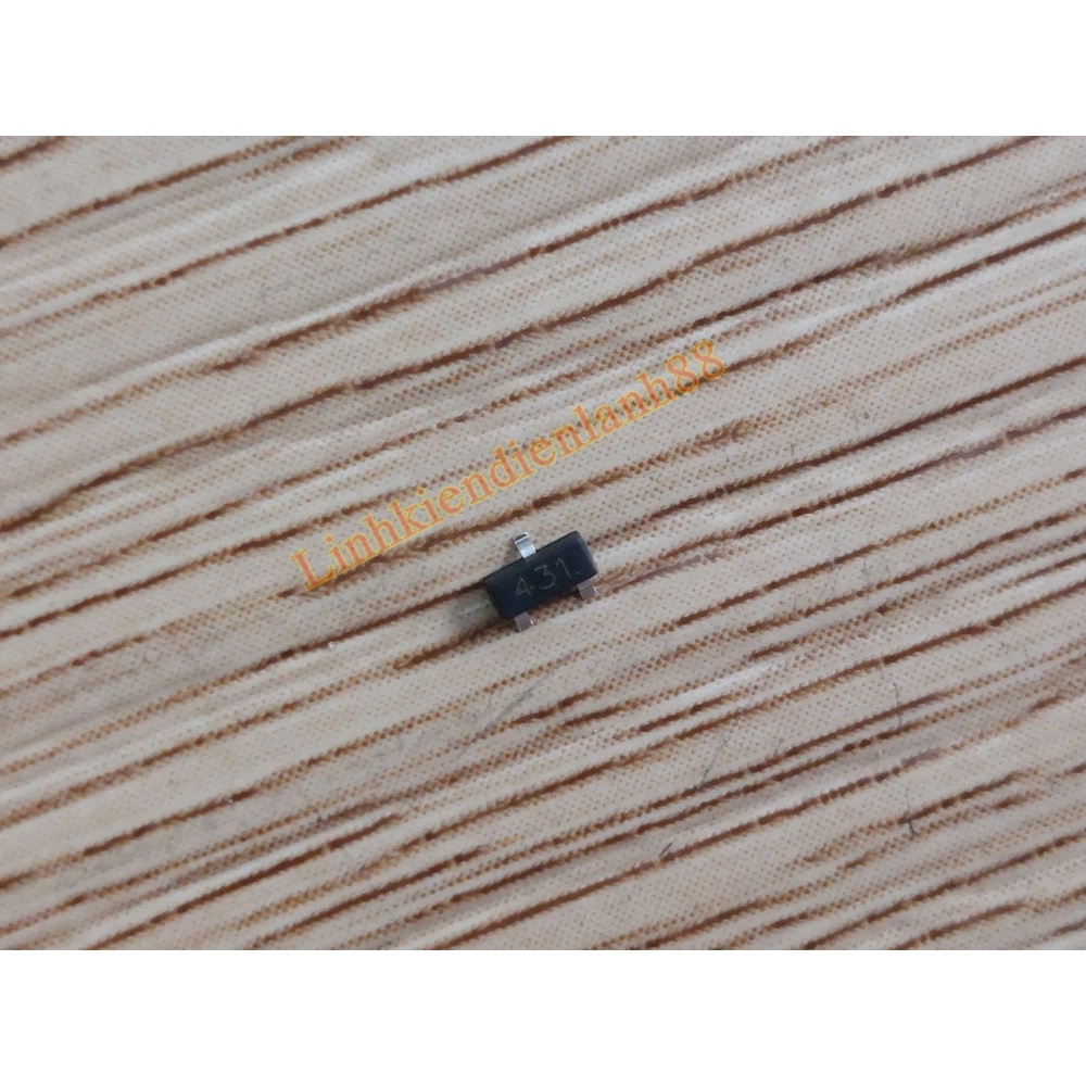10 Con IC TL431 431 dán sot-23 mới, chính hãng 