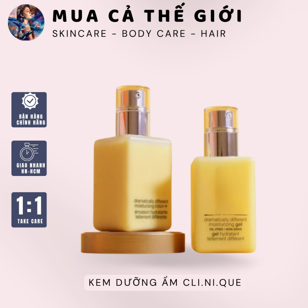 Kem dưỡng ẩm CLNQ Dramatically Different Gel | Lotion | Jelly