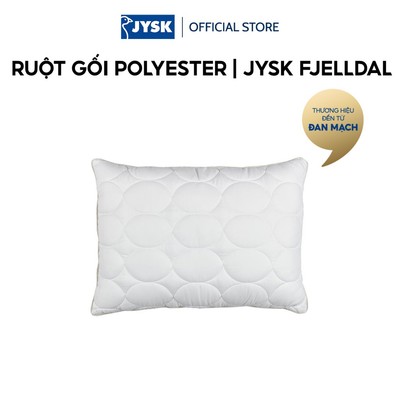Ruột gối polyester | JYSK FJELLDAL | trắng | R50xD70cm | 700gr