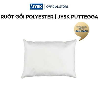 Ruột gối polyester | JYSK PUTTEGGA | trắng | R50xD70cm | 700gr