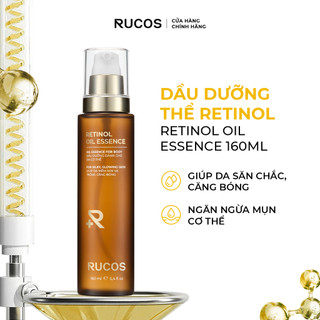 Dầu Dưỡng Thể Retinol Oil Essence 160ml - Rucos