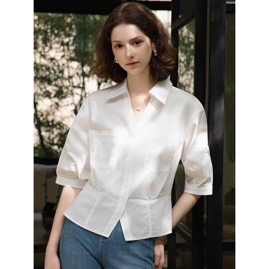 Áo Bigsize Nữ Tú Mỡ Áo Bigsize Thiết Kế Kiểu Túi Trước Đi Chơi Đi Tiệc Đủ Size 45-80kg AK0428 | BigBuy360 - bigbuy360.vn