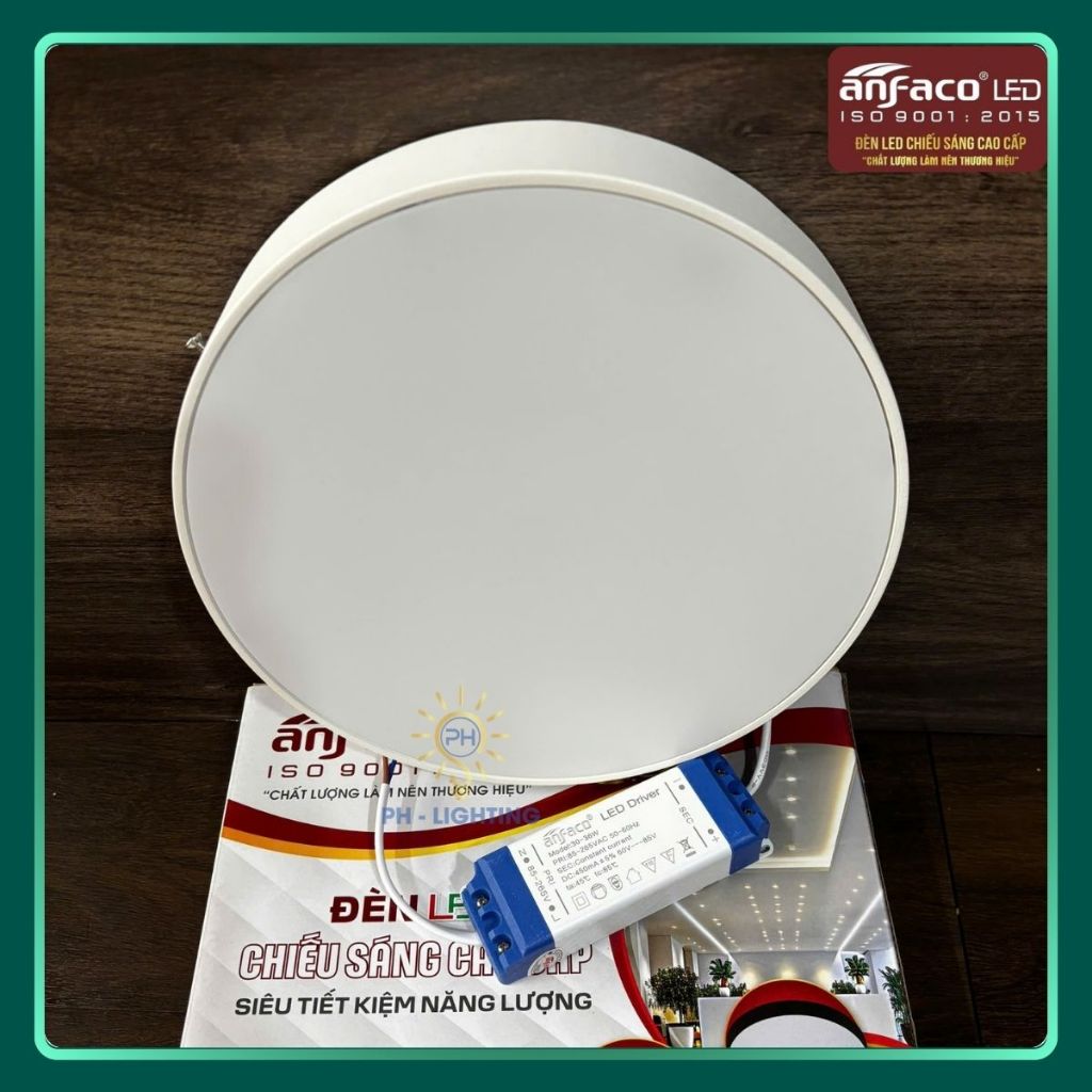 ĐÈN LED ỐP NỔI TRÀN VIỀN CAO CẤP CHÍNH HÃNG ANFACO AFC579