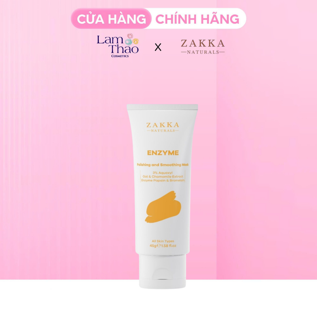 Mặt Nạ Sinh Học Zakka Naturals Enzyme Polishing And Smoothing Mask