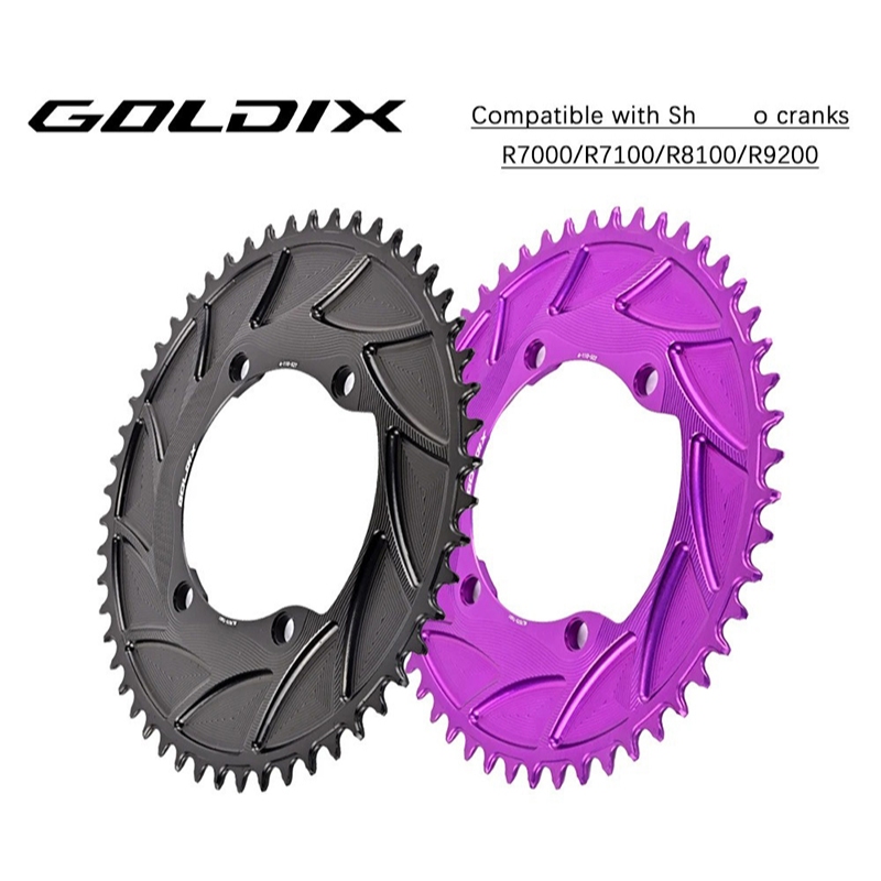 Đĩa Răng Nhôm 7075 Goldix 1x BCD 110MM R7000 R7100 R8100 R9200 Đĩa Rời Xe Đạp
