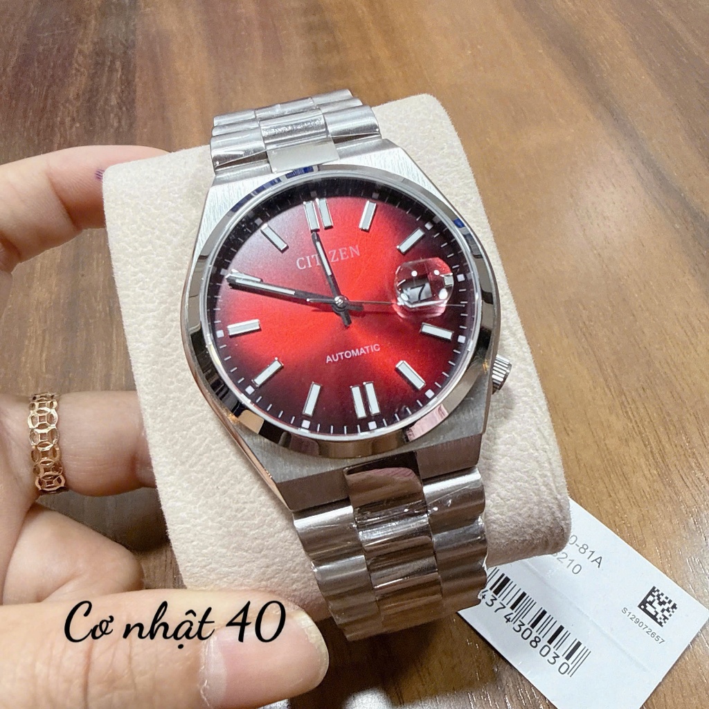 Đồng hồ nam máy cơ myota japoan dây kim loại cao cấp chống nước ClTlZEN NJ0151-88M size 40mm