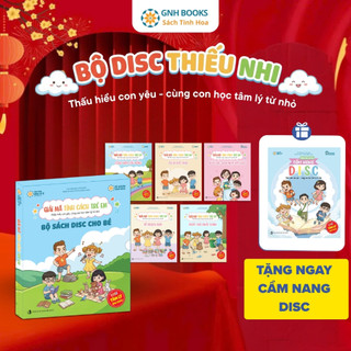 Sách DISC thiếu nhi Tặng 1 cuốn Cẩm nang DISC cho bố mẹ, Bkeshop, Giải Mã Tính Cách Con