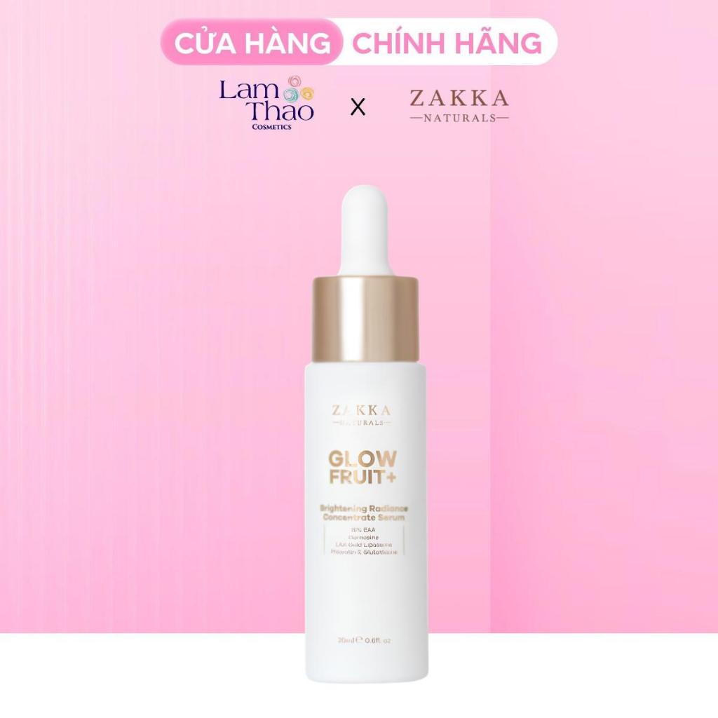 Tinh Chất Zakka Naturals Glow Fruit+ Brightening Radiance Concentrate Serum
