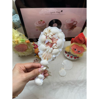 [SẴN] Gương vỏ sò handmade - Gương vỏ sò đi biển - Gương vỏ sò trang trí