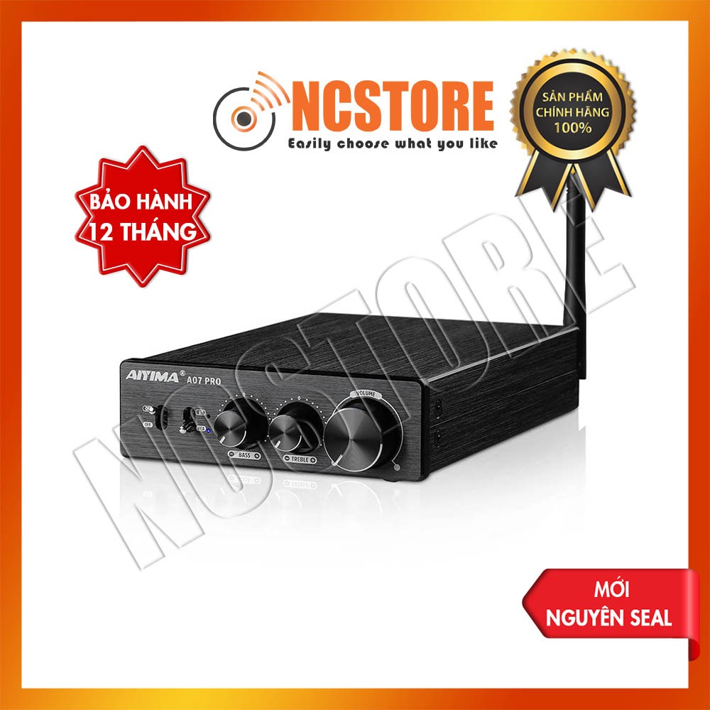 [NC] Desktop Speaker AMP AIYIMA A07 PRO | Chipset TPA3255 + NE5532 + QCC304X | Âm Ly Để Bàn
