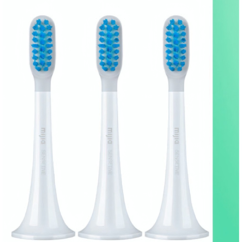 Combo 3 đầu bàn chải Xiaomi Mijia T300/T500 – Lông mềm, dịu nhẹ cho nướu nhạy cảm