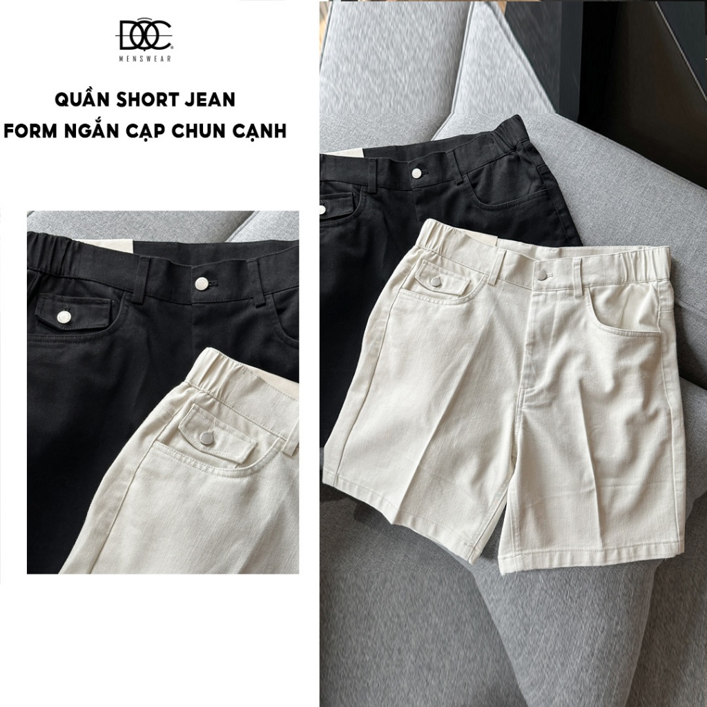 QUẦN SHORT JEAN NAM ĐỘC MENSWEAR - QN322