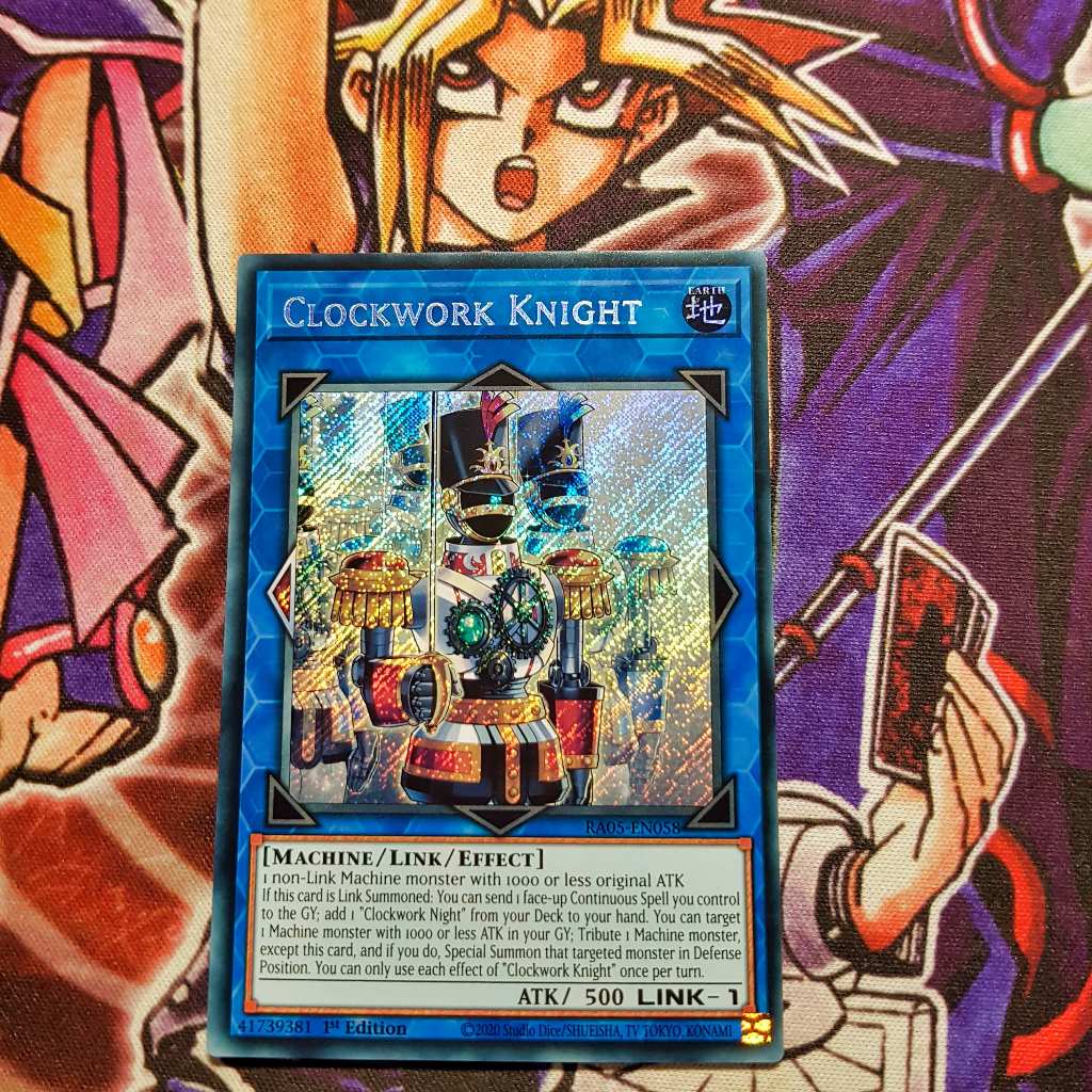 Thẻ bài Yugioh chính hãng | Clockwork Knight | RA05 Super, Ultra, Secret Rare.