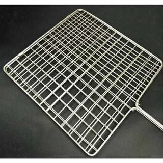 Vỉ nướng than hoa inox , kẹp chả nướng nhiều kích thước  ,25x25, 30x 30cm