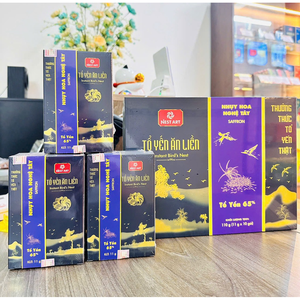 Tổ Yến Ăn Liền Nhuỵ Hoa Nghệ Tây Nest Art