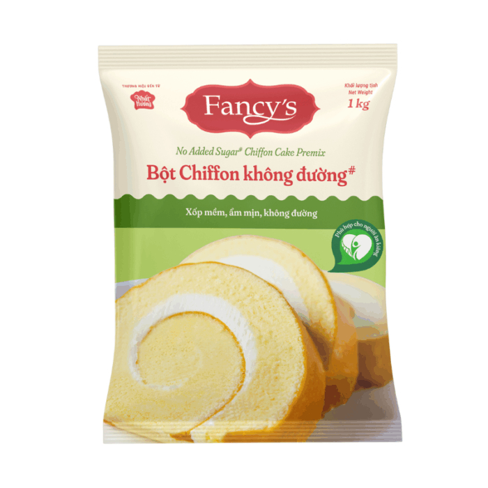 Bột Chiffon Không Đường Fancy’s (1 kg)