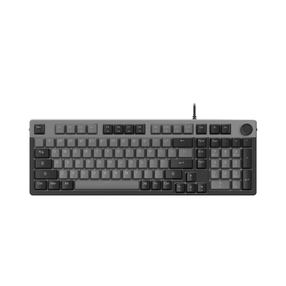 Bàn phím cơ DareU EK98L Grey Black - Dream Switch - Layout 98 phím - Đèn nền 7 màu - Bảo hành 24th