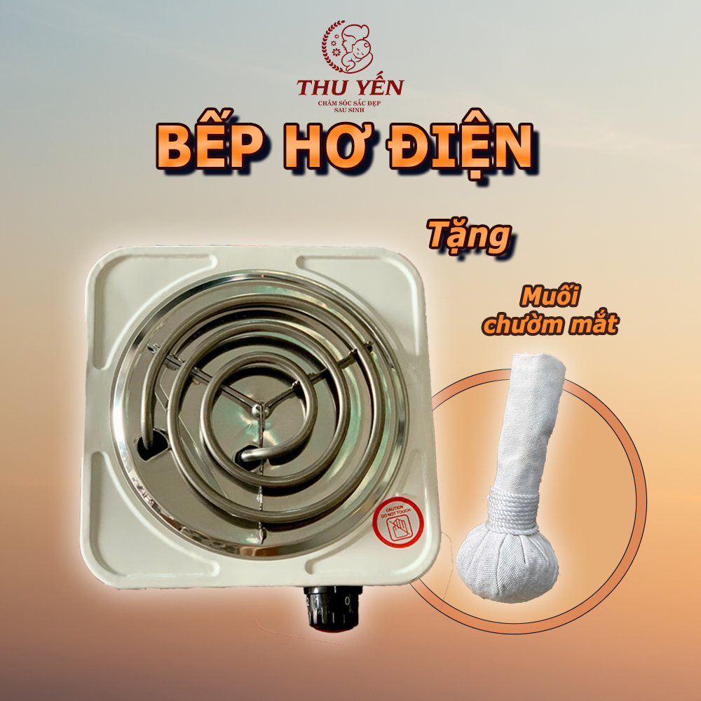 BẾP HƠ ĐIỆN TO 1000W MUA 1 TẶNG 1 ( MUA 1 BẾP HƠ ĐIỆN TẶNG KÈM 1 MUỐI CHƯỜM MẮT )