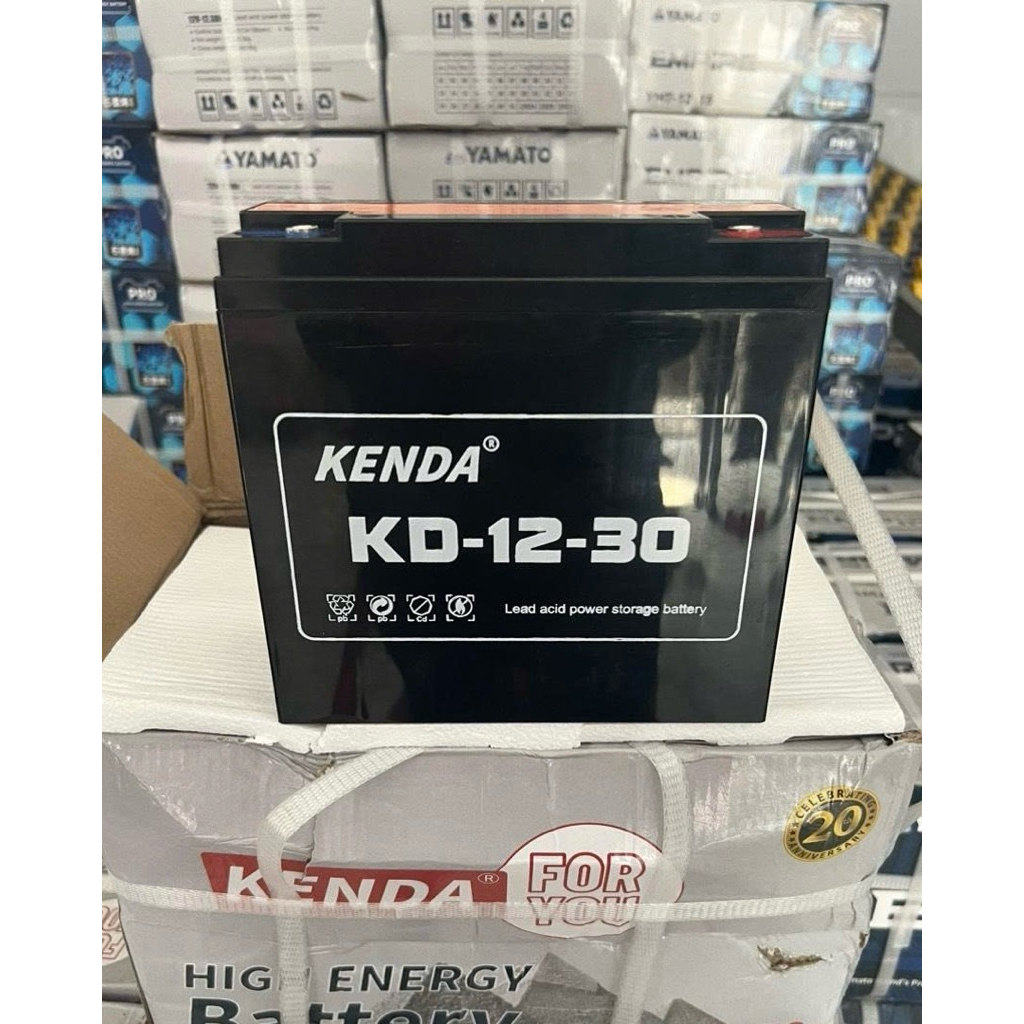 Bình ắc quy Xe điện kenda PA 12-30 | 12V - 30ah, chuyên cho xe điện