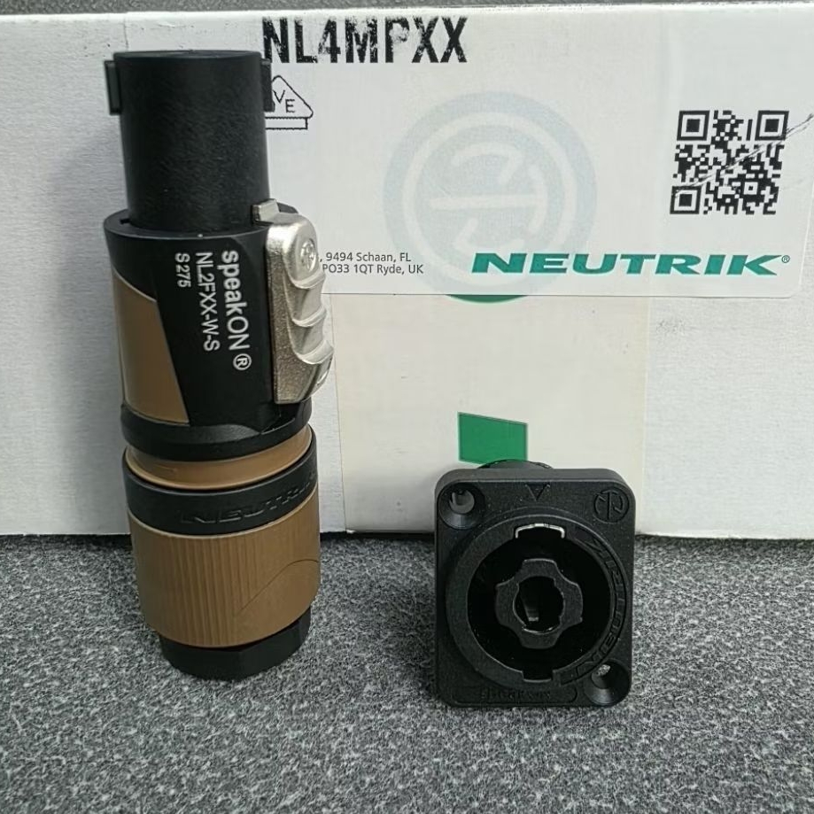 Jack Speakon Newtrick NL2FXX-W-S Chính Hãng EU.(Giá /1 cái jack).