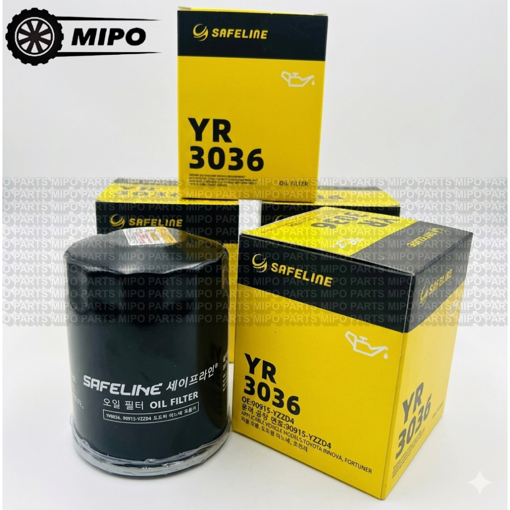 Lọc nhớt(lọc dầu) động cơ xe Hiace,GS300,Innova,Vigo,Lancruiser,Sienna (Mã: 90915YZZD2 / 90915TB001)