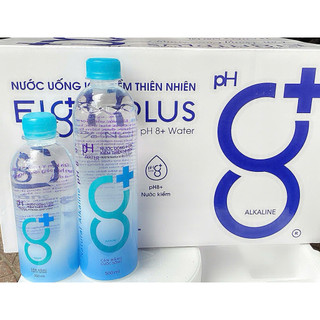 Thùng 24 Chai Nước Ion Kiềm Eight Plus 500ml/350ml