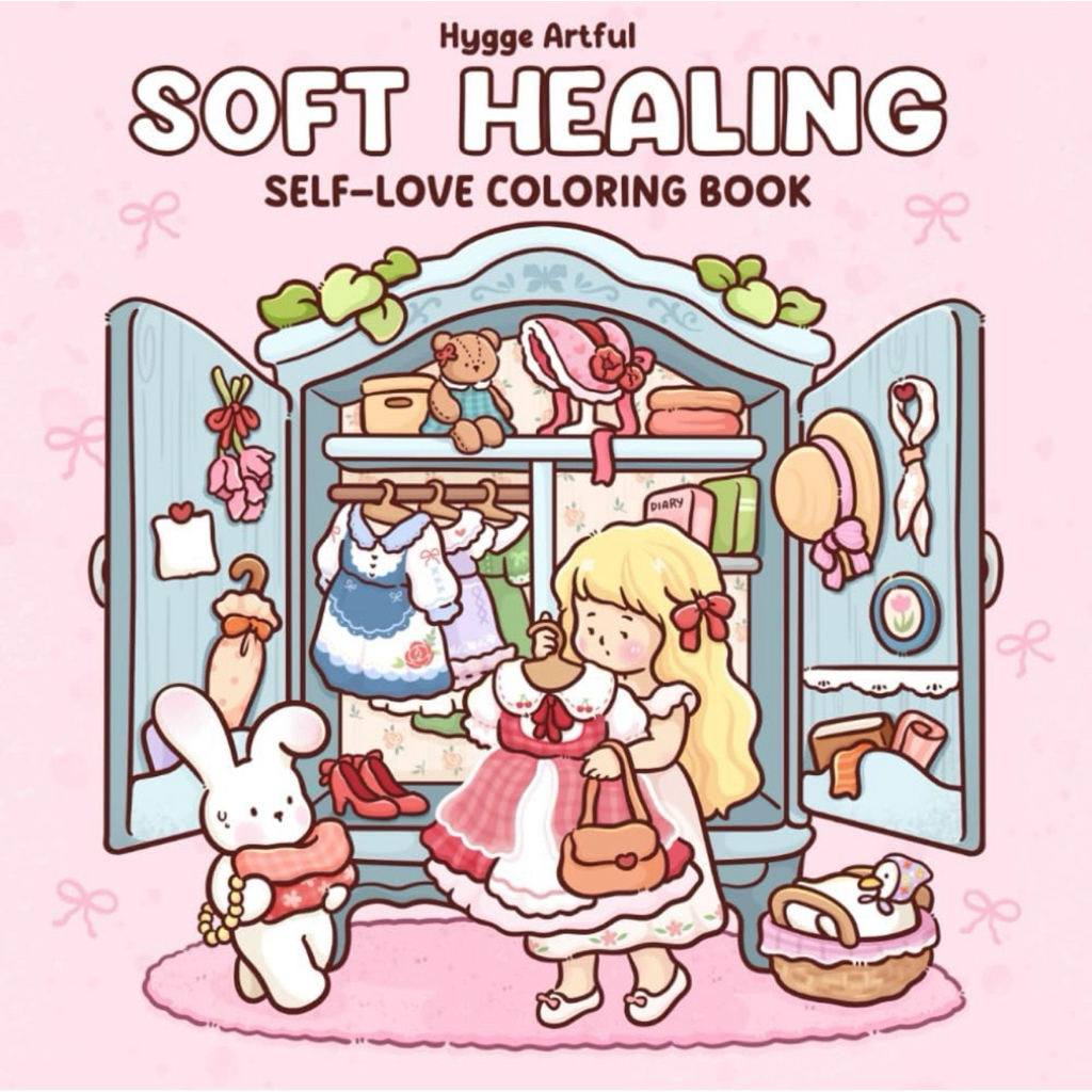 Tranh tô màu Soft Healing by Hygge Artful (Chính hãng)