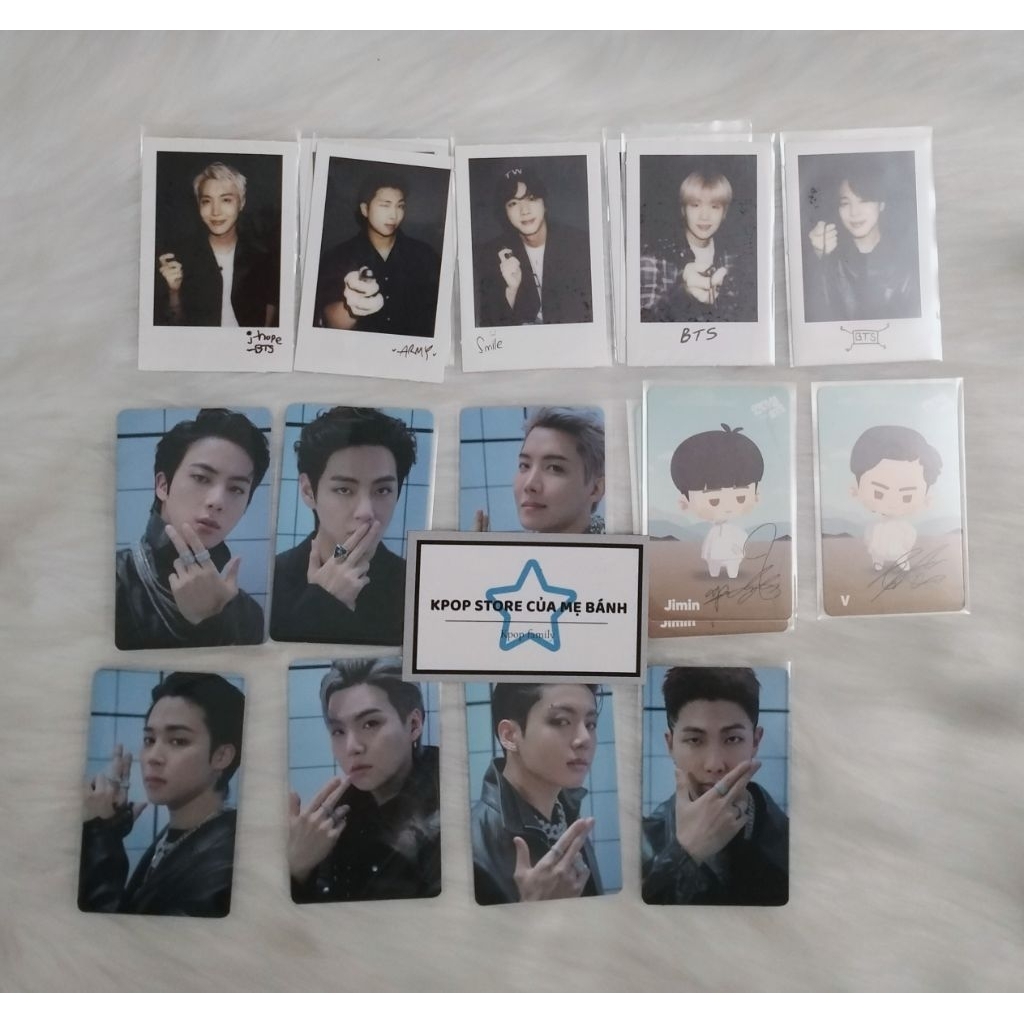Ảnh chính hãng nhóm BTS (pola,..)