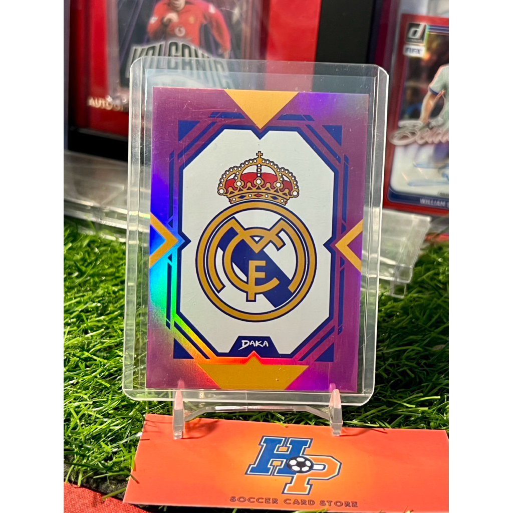 Thẻ bóng đá Logo /75 Daka Real Madrid 2025