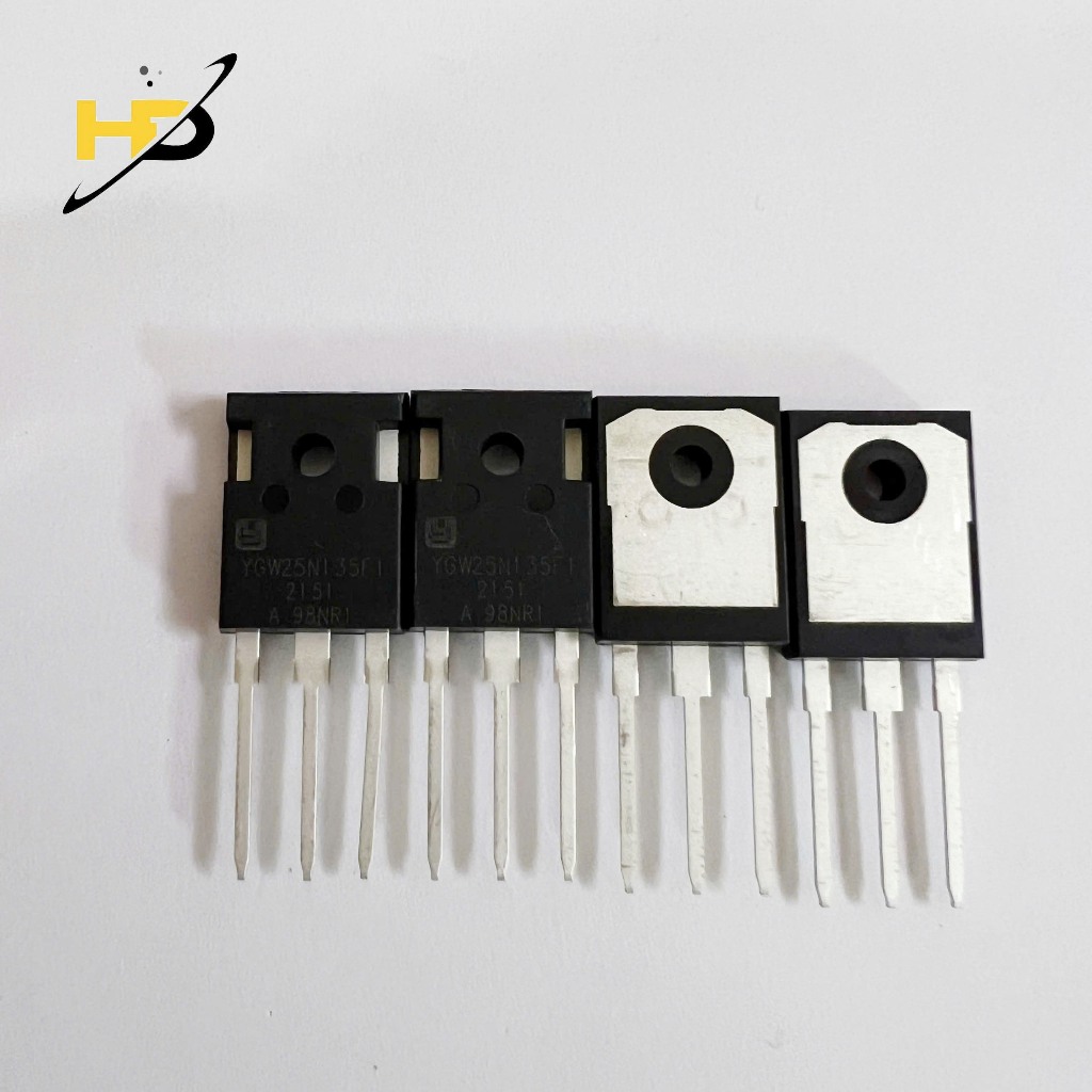 Linh Kiện Bếp Từ, Sò Công Suất IGBT YGW25N135F1 25N135 25A 1350V (Mới)