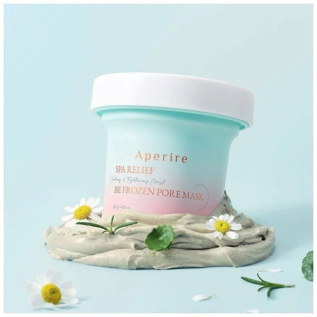 [ NEW ]MẶT NẠ ĐẤT SÉT 𝐀𝐩𝐞𝐫𝐢𝐫𝐞 𝐒𝐩𝐚 𝐑𝐞𝐥𝐢𝐞𝐟 𝐁𝐞𝐫𝐫𝐲 𝐏𝐫𝐞𝐭𝐭𝐲 𝐏𝐨𝐫𝐞 𝐌𝐚𝐬𝐤𝐁𝐄 𝐅𝐑𝐎𝐙𝐄𝐍 (XANH):  120 ml