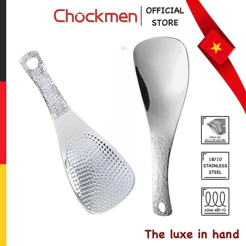 Muôi Cơm CHOCKMEN Inox 316 Muôi Thìa Xẻng Xới Cơm