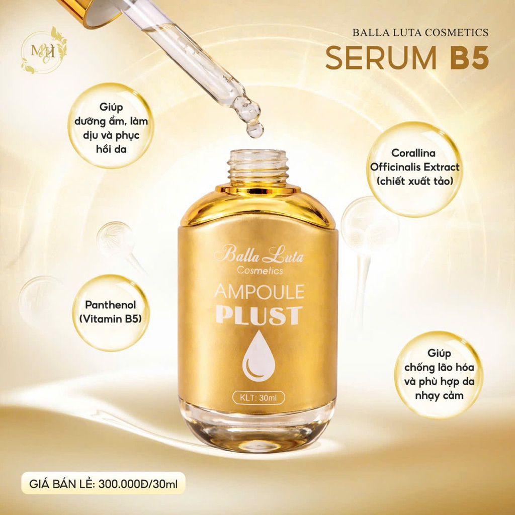 serum B5 Balla luta Cosmetics Ampoule Plust (mẫu mới)