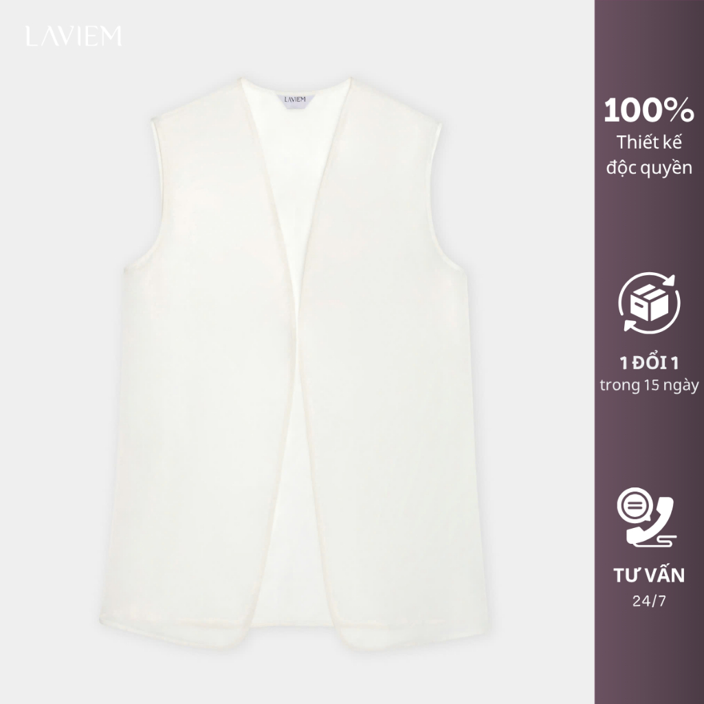 LAVIEM - Áo gile tơ cao cấp - Emma Top