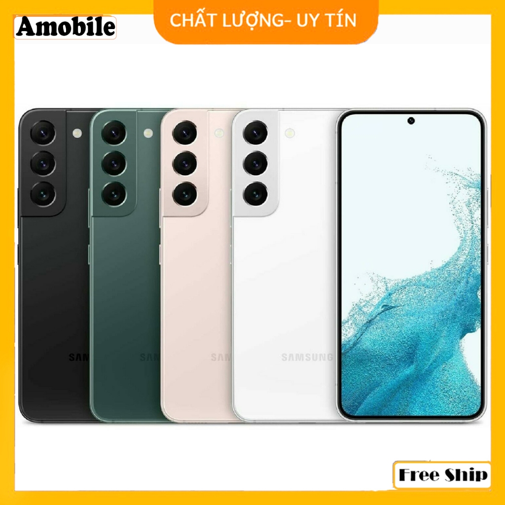Điện Thoại Samsung S22+ 5G/ Galaxy S22 Plus 5G 2 sim Chip Snapdragon 8Gen1/ Ram8Gb,Room128Gb Pin 450