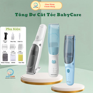Tông Đơ Cắt Tóc Cho Bé BABYCARE, Tông Đơ Vừa Cắt Vừa Hút Tóc Tự Động, An Toàn Dễ Dàng Sử Dụng
