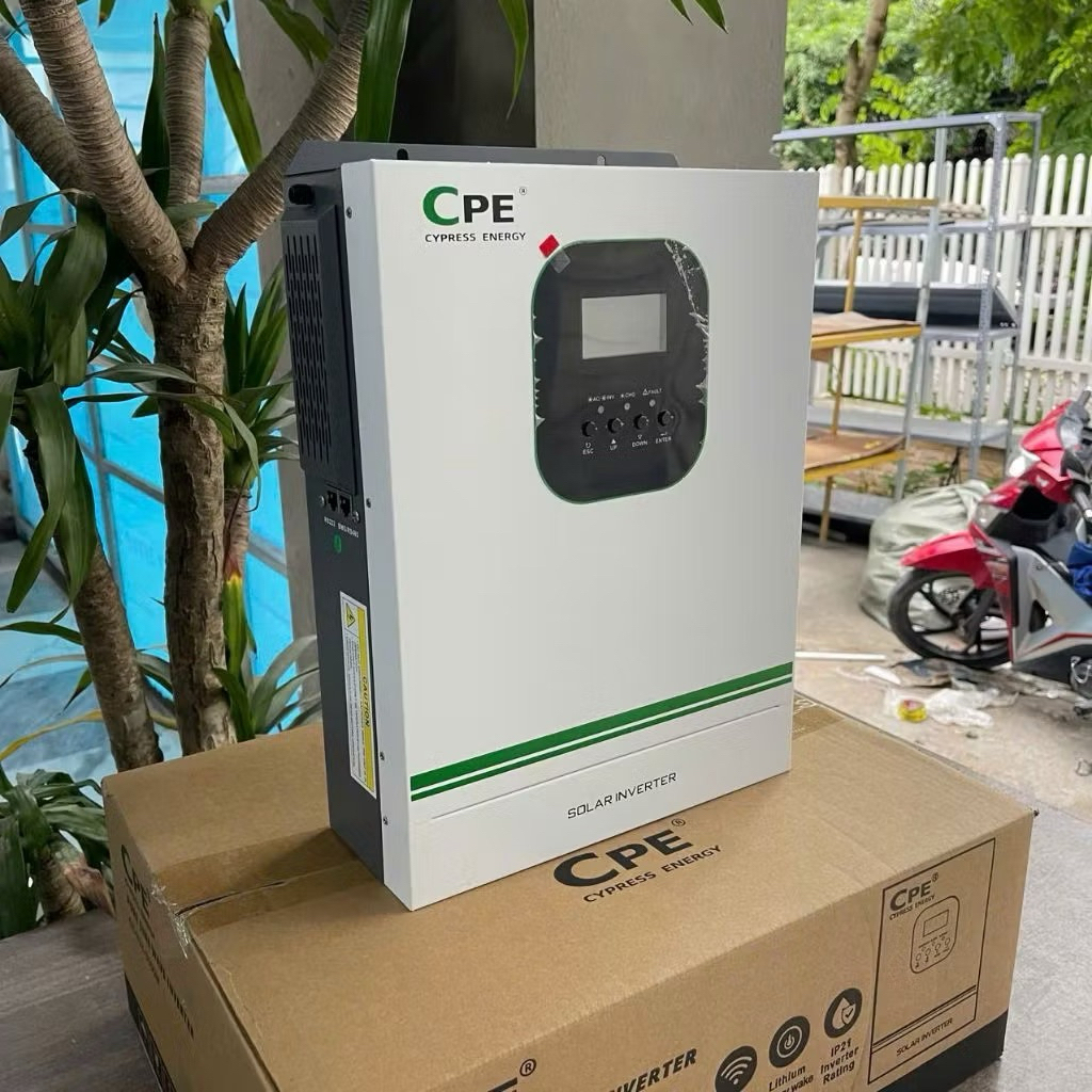 Biến tần xuyến năng lượng mặt trời CPE 12v-1,2Kw phiên bản nâng cấp của Techfine, bản xuất châu âu.