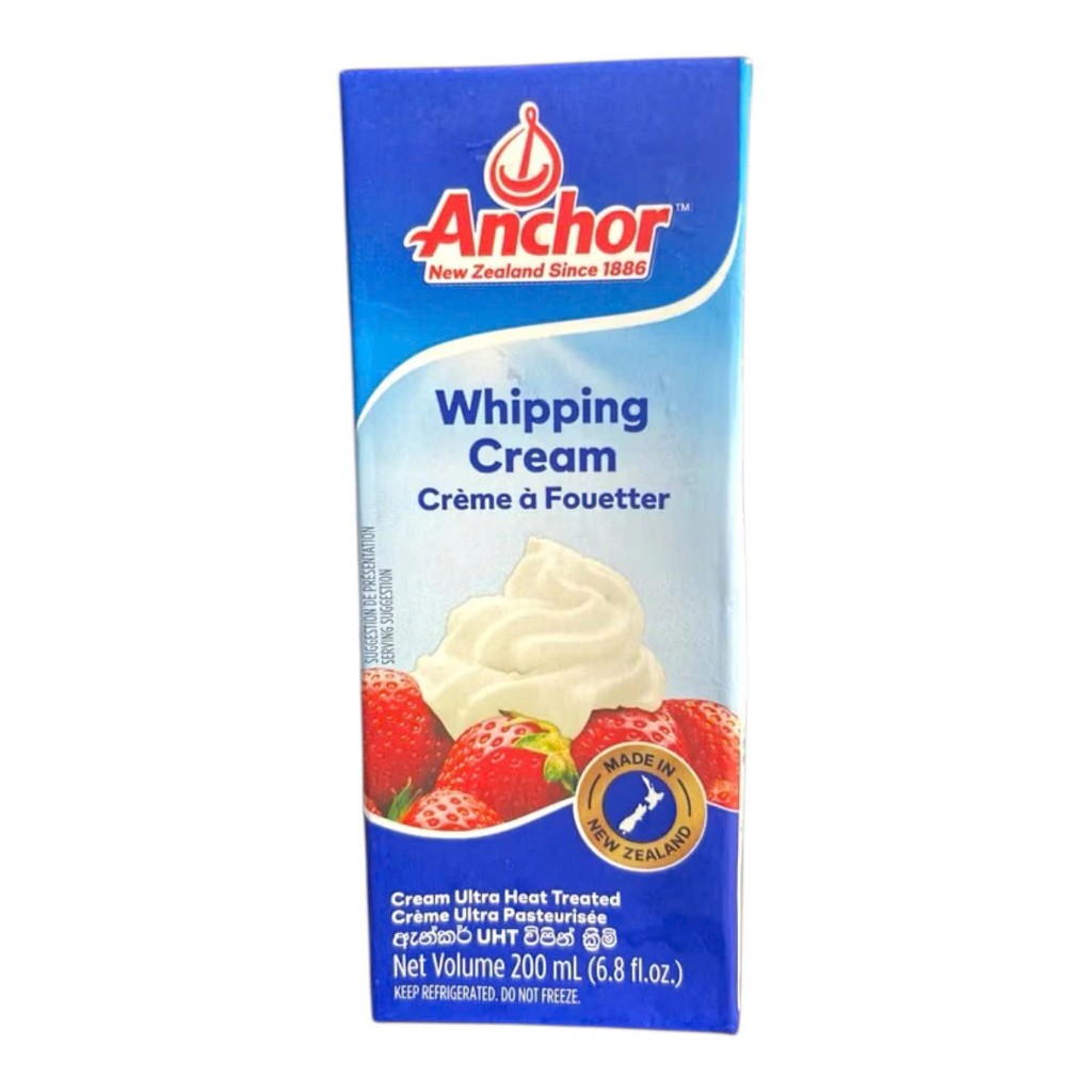 Kem sữa whipping cream Anchor hộp 200ml