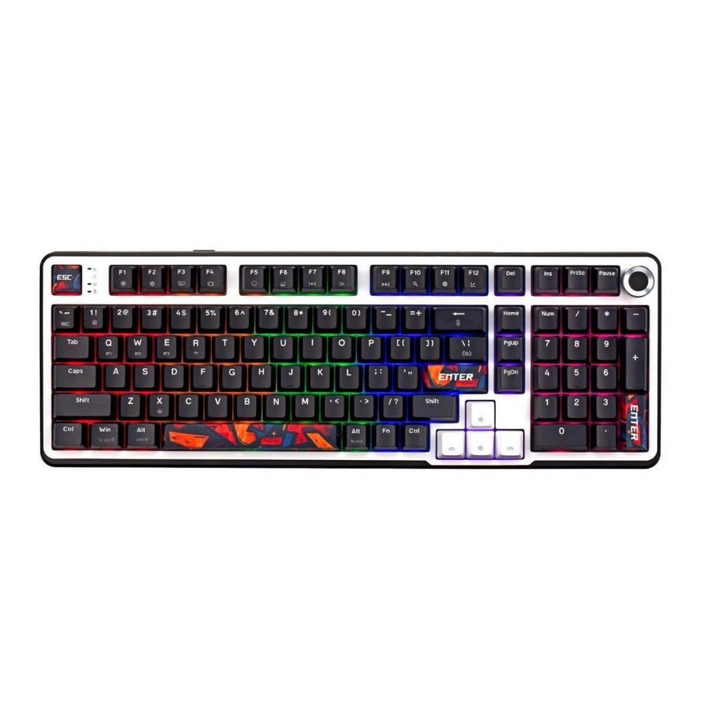 Bàn phím cơ E-Dra không dây EK398S Red Switch - Bảo hành chính hãng - 3 mode kết nối | BigBuy360 - bigbuy360.vn