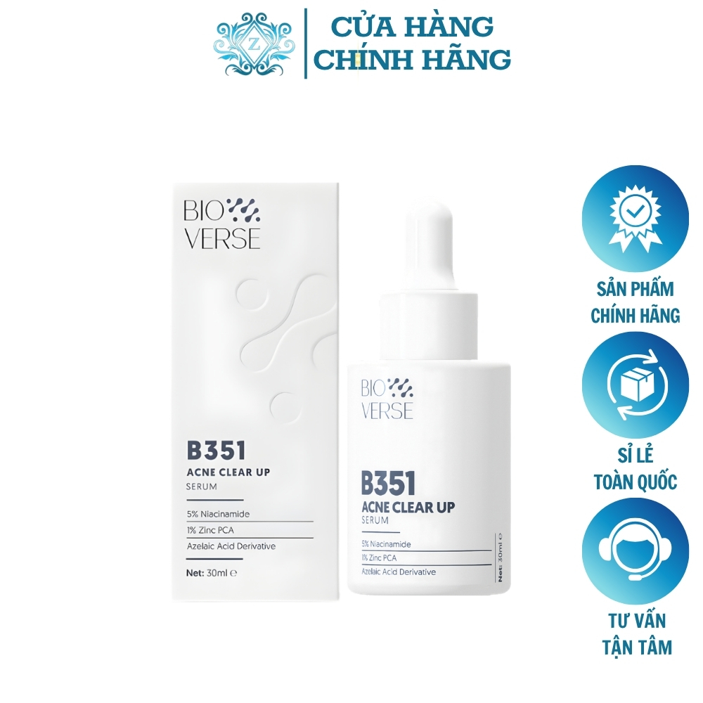 Serum Mờ Thâm Mụn Bioverse B351 Tinh Chất Serum Dưỡng Sáng Da Giúp Giảm Thâm Và Đều Màu Hỗ Trợ Phục 
