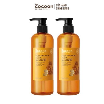 [MUA 2 GIẢM 41%] COMBO 02 Gel tắm đường thốt nốt An Giang Cocoon 500ml