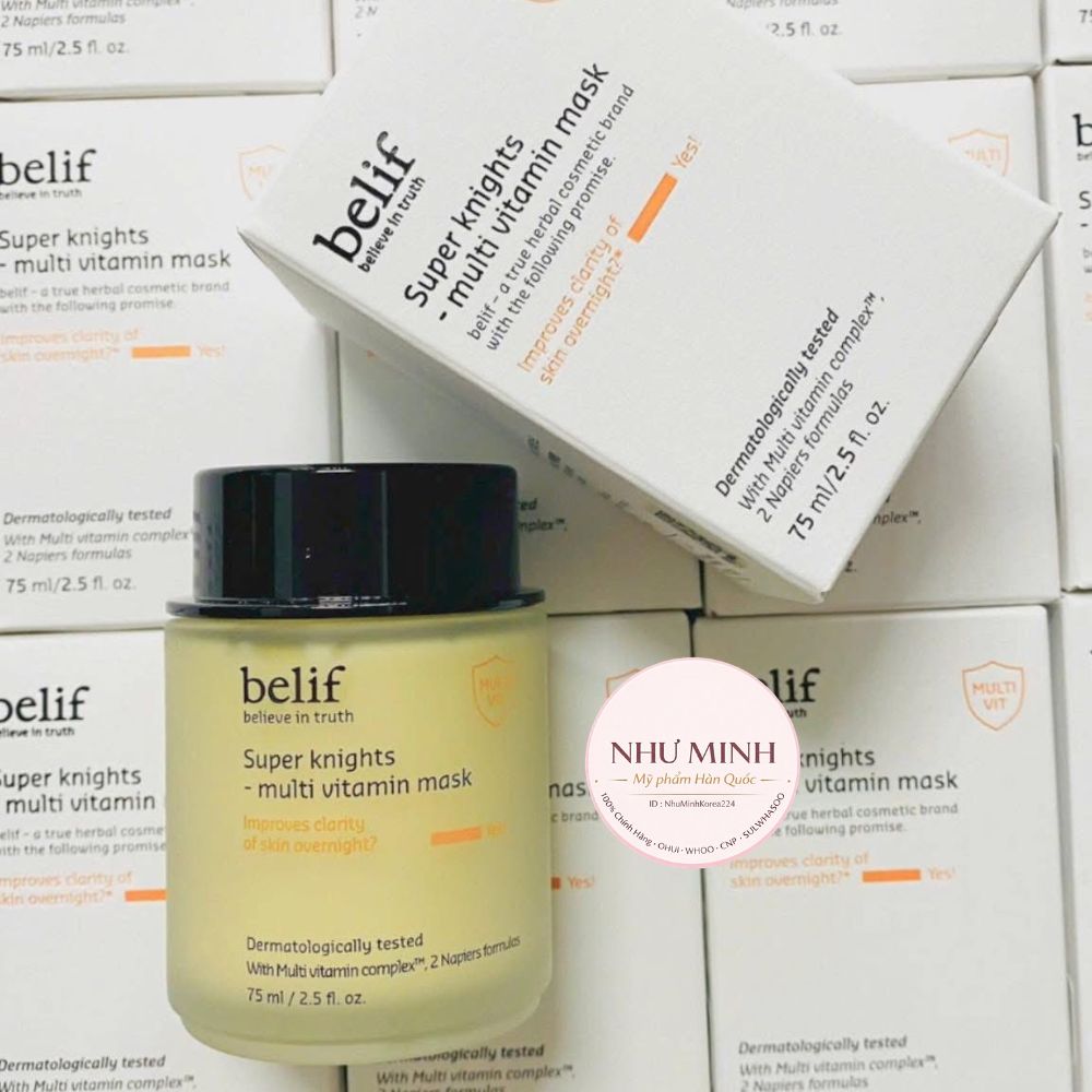 Mặt nạ ngủ Belif Multi Vitamin Mask 75ml
