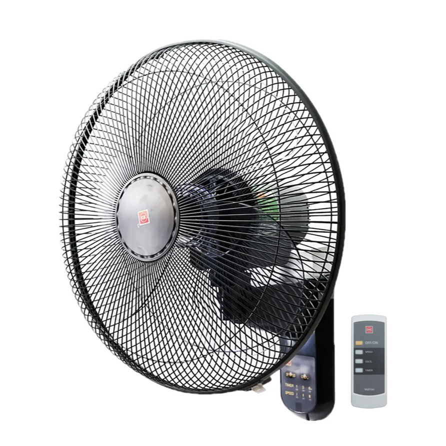 Quạt treo tường Nhật KDK M40M màu đen- Có Remote