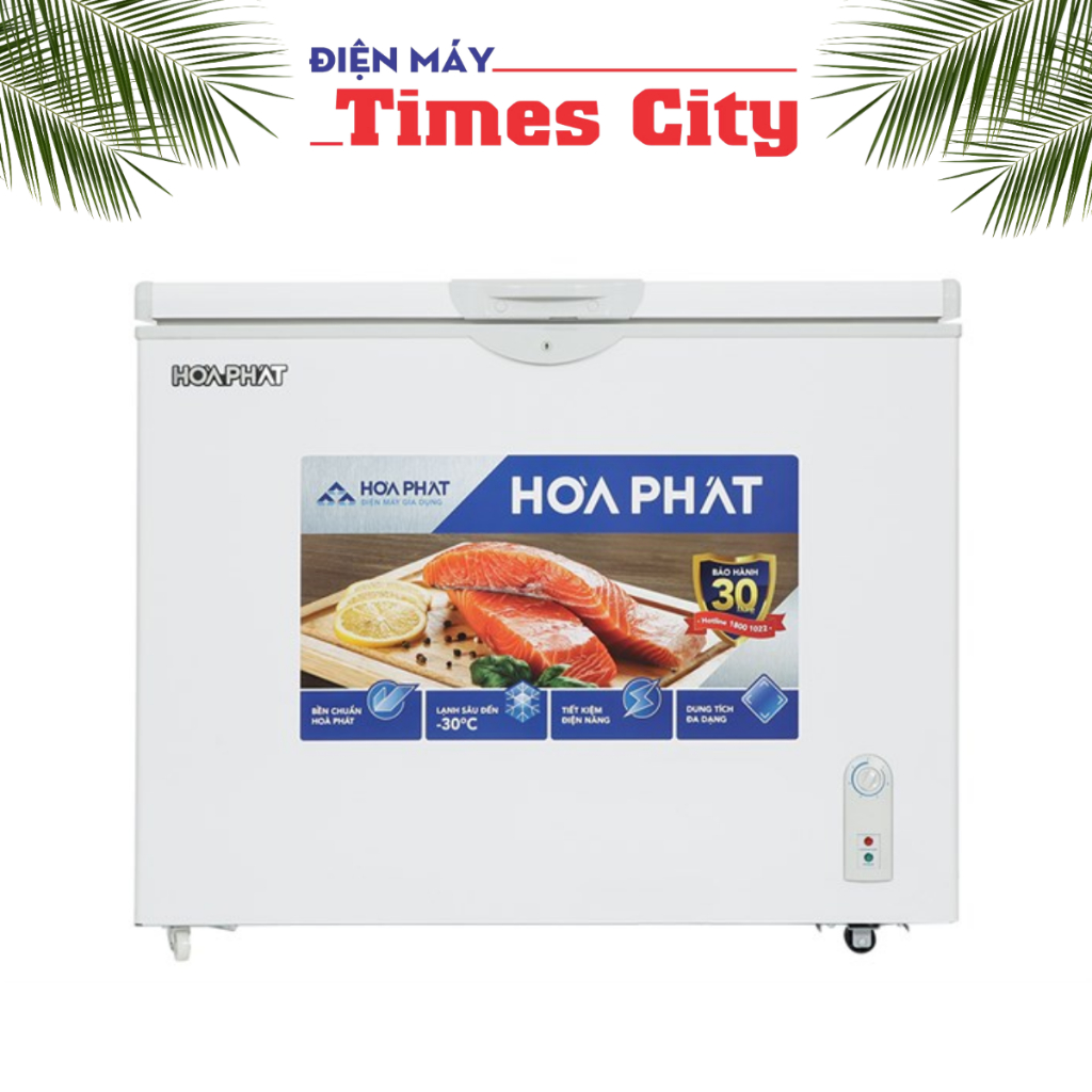 Tủ đông Hòa Phát 205 Lít HPF BD6205 2 chế độ 2 ngăn 1 đông - 1 ngăn mát