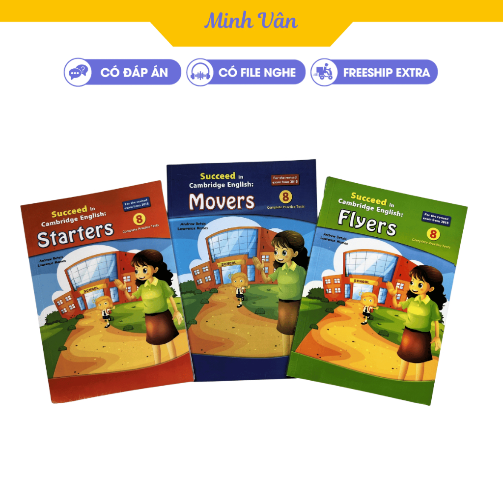 Sách - Succeed in Starters Movers Flyers