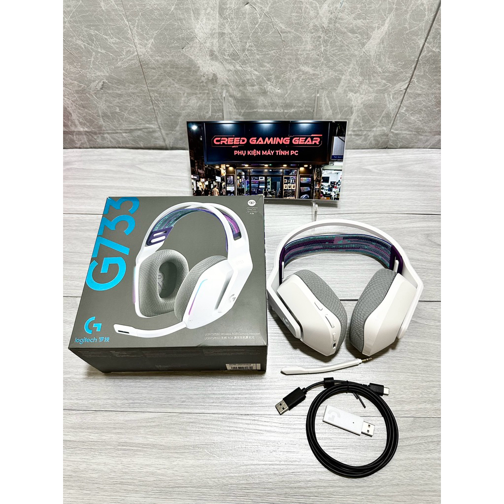 (CHÍNH HÃNG)Tai nghe Gaming Logitech G733 LIGHTSPEED Wireless
